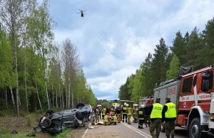 Tragiczny wypadek kuriera uciekającego przed Strażą Graniczną.