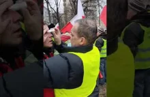 Pacyfikacja rolniczego protestu w Warszawie 6 marca (6)