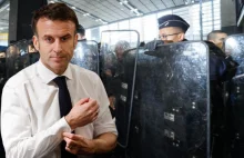 Francja: Emmanuel Macron wygwizdany przez rolników. Doszło do zamieszek