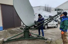 Testy terminali satelitarnych dla Wojska Polskiego