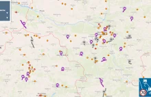 Interaktywna mapa fotoradarów i odcinkowych pomiarów prędkości (OPP)