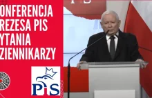 Odklejka Kaczyńskiego na pytania dziennikarzy