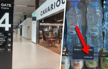 Mała butelka wody kosztuje na lotnisku nawet 9 zł. Branża tłumaczy dlaczego.