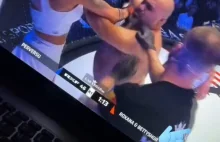 2 kobiety na 1 faceta na gali MMA w Rumunii. Demolka.