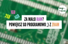 Za mało RAMu? Rozszerz go, używając kompresji zRam. (Linux)