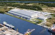 W Szczecinie rusza budowa wielkiej fabryki elementów turbin wiatrowych