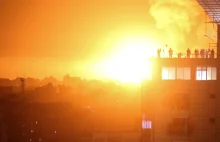 Izrael. Ataki na cele w Strefie Gazy. Odwet za ostrzał rakietowy