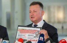 Błaszczak po decyzji PKW: "Skandal! To uderzenie w demokrację" xD