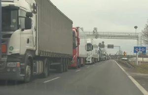 Koroszczyn: Ponad 1,5 tys. ciężarówek w kolejce do przejścia z Białorusią