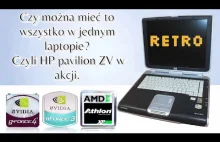 Athlon XP + Nforce + Gforce w laptopie retro