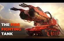 Czołg pożarniczy do gaszenia szybow naftowych [EN]