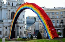 Tęcza powróci na plac Zbawiciela XD