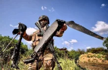 Likwidacja ruskiego snajpa przez drona