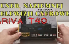 Tuner DVB-T2 Ariva T40 - recenzja tunera do odbioru naziemnej telewizji ...
