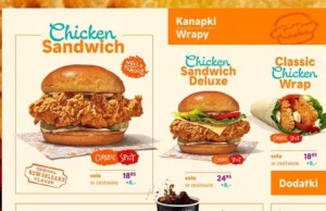 Popeyes otwarty. Ile kosztuje Chicken Sandwich, ile za frytki Cajun?