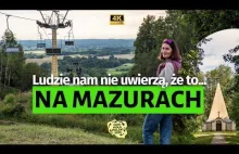 Bardzo zaskakujące oblicze Mazur. Wyciąg narciarski, żubry, zebry i... garby