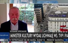 Moment wyłączenia TVP INFO