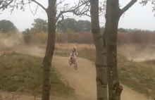 Wojtek Szczęsny prywatnie na Motocross - YouTube