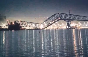 Katastrofa w Baltimore. Zawalił się most