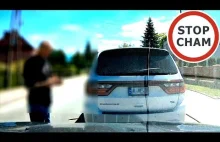 Zajechał drogę i wysiadł z auta bo jechałem za wolno