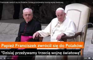 Zaostrza się polityka Watykanu ws. wojny? Wskazanie agresora