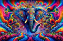 Historia Słonia, który przyjął 3000x wyższą dawkę LSD, niż dawka dla ludzi