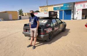 Dwa Citroëny BX 4×4 z Polski są w Mauretanii. Najbardziej męczący dzień biurokra