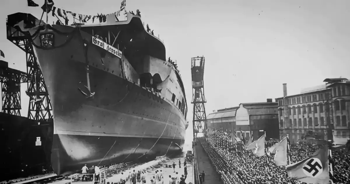 Lotniskowiec Graf Zeppelin największy niewypał Kriegsmarine
