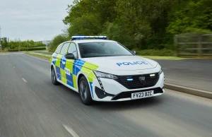 Peugeot ponad 25 lat w służbie brytyjskiej policji
