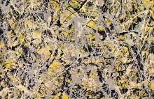 Jackson Pollock - amerykański przedstawiciel ekspresjonizmu abstrakcyjnego