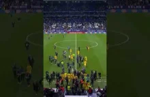 Barcelona mistrzem Hiszpanii - Złe zachowanie kibiców Espanyolu #shorts