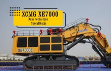 XCMG XE7000 - Imponujący Gigant w Świecie Koparek Górniczych