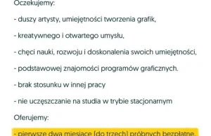 Janusz biznesu - darmowy staż, a później staż z Urzędu pracy