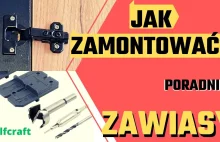 Jak zamontować zawiasy do drzwi meblowych- poradnik