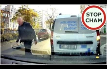 Agresja drogowa - wymuszenie środkowy palec blokowanie pasa ...