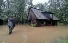 Podtopienia w Pszczynie! Skansen i park pod wodą