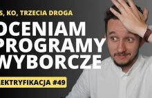 Programy energetyczne PiS, KO i Trzeciej Drogi ("dwie partie odmówiły")