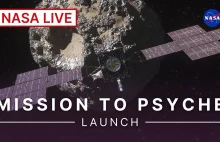 NASA Live: Transmisja wystrzelenia misji Psyche dzisiaj około 16:19
