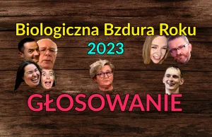 Głosowanie na Biologiczną Bzdurę Roku 2023