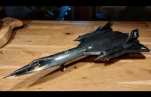 Samolot SR-71 Blackbird - klocki kompatybilne z Lego