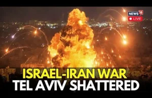 Iran Strikes Tel Aviv Live: Sirens Sound, Ballistic Missiles Fly Across Skies In