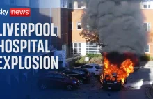 CCTV shows explosion outside Liverpool Womens Hospital - YouTube