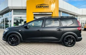 Dacia Jogger Black Edition. 18" felgi i matowa czerń robią wrażenie