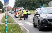 Wypadek z udziałem minister zdrowia. Rowerzysta trafił do szpitala