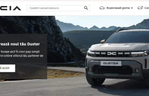 Nowa Dacia Duster z rekordową ilością zamówień on-line w Rumunii