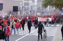 Ludzie w Brukseli nie wytrzymali. Wielki protest przeszedł ulicami