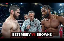 Krwawa walka, ale piekna! Artur Beterbiev (RUS) kontra Marcus Browne (USA)
