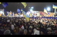 Euromaidan, 2013, "Oda do radości" w wykonaniu tysięcy Ukraińców
