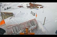 Odśnieżanie w Alpach