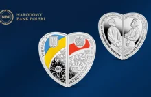 Oto nowe 10 zł. To moneta. Ma kształt serca, flagę Ukrainy i... można nią płacić